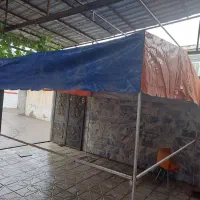 سایبان چادر برزنت خیمه مناسب روز بازار ضد آب