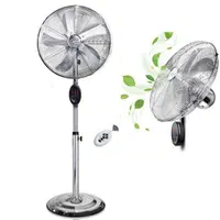 پنکه تمام استیل صفحه نمایشی لمسی کنترل پره استیل