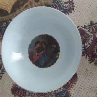 کاسه بزرگ قدیمی  (قاب و قدح) و دیوار کوپ شیک خارجی