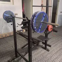 میز پرس و دستگاه بدنسازی چند کاره در منزل