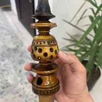 قلیان چوب زرد قدیمی