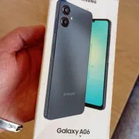 گوشیa06 در حد آکبند با گارانتی