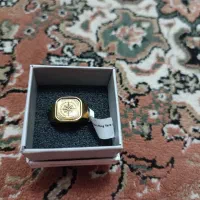 انگشتر رویه طلا اصل(گالری زرسام)