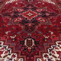 قالی فرش دستبافت ۹ نه متری|فرش|مشکیندشت, |دیوار