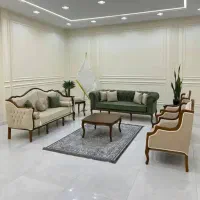 حراج مبل ومبلمان/جهیزیه/سرویس چوب چک ۶ماهه