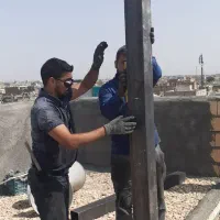 جوشکارسیار  نصب قفسه برادران حیدری