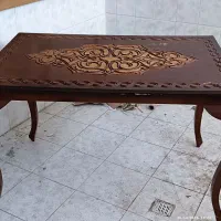 میز غذاخوری چوبی