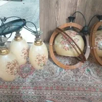 ۳ عدد لوستر سالم