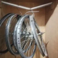 طوقه 20 عقب و جلو  یکی هم طوقه 16 جلو