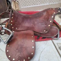 زین اسب تمام چرم