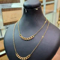 نیم ست و زنجیر های طلا بدون اجرت|جواهرات|قدس, شهرقدس|دیوار