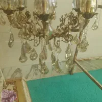 لوستر ۶ شاخه برنجی