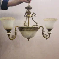 لوستر ۳ شاخه|لوستر و چراغ آویز|نیشابور, شهرک بسیج|دیوار