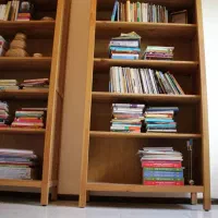 کتابخانه ایکیا اصل ۲عدد درحدنو|کتابخانه، شلف، قفسه‌های دیواری|تهران, اقدسیه|دیوار