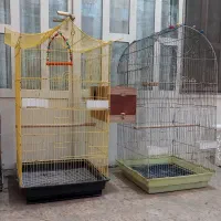 8 عدد قفس خالی بزرگ پرنده ( فقط تا فردا )