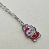 فروش گردنبند لبوبو شبرنگی و فلزی|بدلیجات|رشت, گلباغ نماز|دیوار