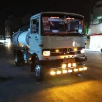 تخلیه چاه با تانکر 7000لیتری پمپ لجن کش بزرگ قوی