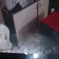 سه تیکه کمدفلزی وکابینت ام دی اف ....|جاکفشی، کمد، دراور|بندر انزلی, چهارفریضه|دیوار