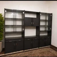 ویترین ، بوفه و کتابخانه سه تیکه