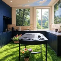 طراح/طراحی دکوراسیون داخلی/کابینت/3d max/اشپزخانه