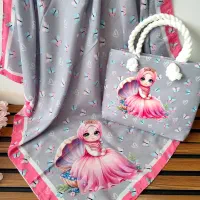 ست روسری و کیف دخترانه