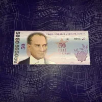 اسکناس فانتزی 50 لیر ترکیه (توضیحات)