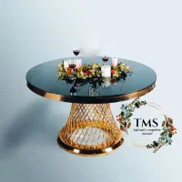 میز و صندلی تالاری رز آبی