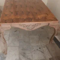 میز ناهارخوری ۶ نفره. میز جلو مبلی و عسلی|میز و صندلی غذاخوری|اسلامشهر, شهرک قائمیه|دیوار