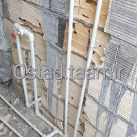 لوله کشی اب و فاضلاب ،نصب شیر الات پمپ اب تصفیه اب