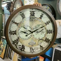 ساعت سه موتوره فعال برند شوبرت تمام چوب«امید دکور»