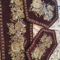 رومیزی سه تکه جواهر دوزی