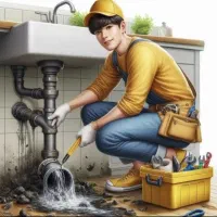 لوله بازکنی  و سرویس کولر ابی