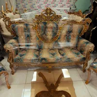 مبل تاج عروس ۹نفره با عسلی