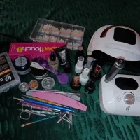 کیف و دستگاه وسایل کاشت ناخن