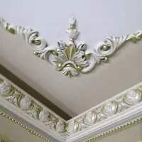 نقاشی ساختمان گچبری آینه پتینه