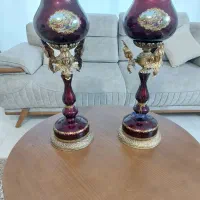 شمعدان کریستال|صنایع دستی و سایر لوازم تزئینی|اصفهان, بهارستان (مخابرات)|دیوار