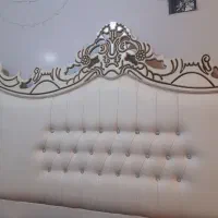 تخت دونفره کاملا سالم و بوفه تاج دار شیک|تخت و سرویس خواب|اهواز, پردیس|دیوار