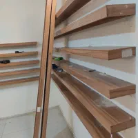 شلف ام دی اف، قفسه چوبی،اکسسوری،ویترین،تزئینات