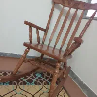 صندلی راک با چوب راش