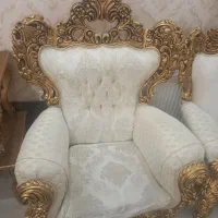 مبل سلطنتی ۹ نفره و میز نهارخوری ۸ نفره