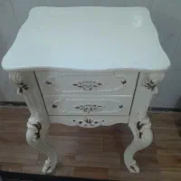 میز تلفن در حد نو سفید