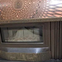 بخاری گازی مدل شومینه