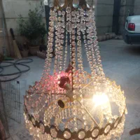 لوستر برنز سالم بدون ایراد|لوستر و چراغ آویز|کرمانشاه, |دیوار