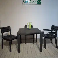 میز و صندلی پلیمری فضای باز|کافیشاپ و رستوران|مشهد, ویلاشهر|دیوار