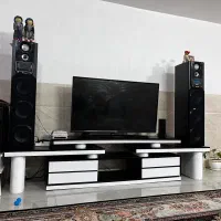 زیرتلوزیون چوب اصلی و سفارشی