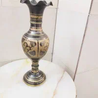 یک عدد میز برنجی وگلدان برنجی نو|میز تلفن|اسلام‌شهر, شهرک مهدیه|دیوار