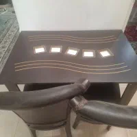 میزنهارخوری   و دو صندلی