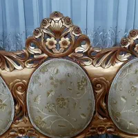 مبل‌سلطنتی‌۹نفره|مبلمان خانگی و میز عسلی|شاهین‌شهر, بنیاد ازدواج|دیوار