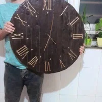 ساعت چوبی دست ساز نو