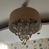 ۳عددلوستر کریستال اتاقی خاب|لوستر و چراغ آویز|کرج, گلشهر|دیوار